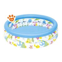 Bestway Piscina Rotonda Coral Kids Gonfiabile (Ø102x25cm) Art. 51008