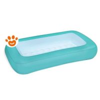 Bestway Piscina Rettangolare Aquababe con Fondo Gonfiabile (165x104x25cm) Art. 51115