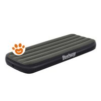 Bestway Airbed Materasso Singolo Gonfiabile Tritech Grigrio Floccato (76x185x25cm) Art. 6713K
