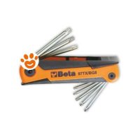 Beta Serie di 8 Chiavi Maschio con Impronta Torx 97TX/BG8