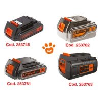 Black+Decker Batterie al Litio (36V) BL20362-XJ