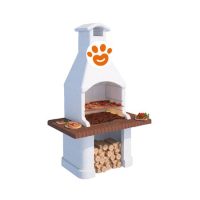 Beton BBQ ARDENTE Barbecue a Carbone e Legna Preassemblato