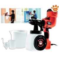 Black+Decker Pistola a Spruzzo Paintzoom Aerografo HVLP200C