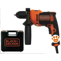 Black+Decker Trapano a Percussione BEH550K-QS