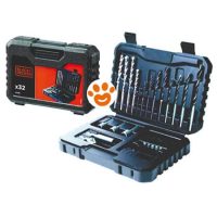 Black+Decker Valigetta Attrezzi Set 32 Pezzi A7216