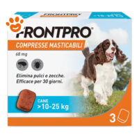 Frontline Dog FrontPro (10-25kg) Compresse Masticabili per Cani Medio Grandi
