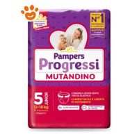 Pampers Progressi Mutandino Pannolini Junior Taglia 5