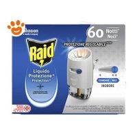 Raid Emanatore Elettrico Antizanzare Inodore (Diffusore +Ricarica)
