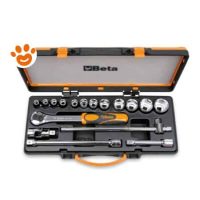 Beta Set Chiavi a Bussola Esagonali con Accessori (12 Pezzi) 920A/C12