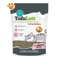Leopet Tofulett Lettiera in Tofu Carboni Attivi