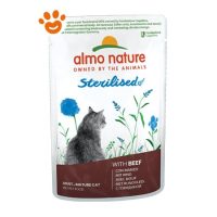 Almo Nature Cat Adult Functional Sterilised al Manzo