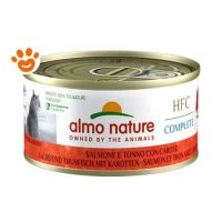 Almo Nature Cat Adult HFC Complete Salmone con Tonno e Carote Megapack