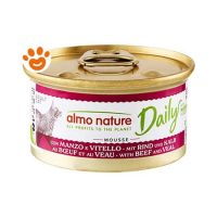 Almo Nature Cat Adult Daily Mousse con Manzo e Vitello Megapack