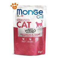 Monge Grill Cat Adult Sterilised Vitello
