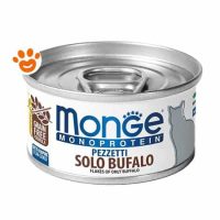 Monge Cat Monoprotein Sfilaccetti Solo Bufalo
