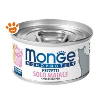 Monge Cat Monoprotein Pezzetti Solo Maiale