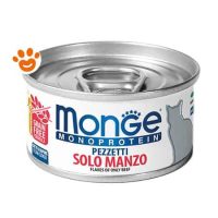 Monge Cat Monoprotein Pezzetti Solo Manzo