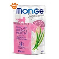 Monge Supreme Cat Adult Sterilised Tonno con Quinoa e Fagiolini