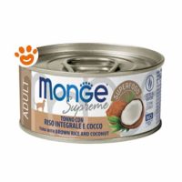 Monge Supreme Cat Adult Tonno con Riso Integrale e Cocco