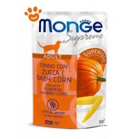 Monge Supreme Cat Adult Tonno con Zucca e Baby Corn
