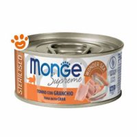 Monge Supreme Cat Adult Serilised Tonno con Granchio