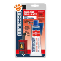Silicone sigillante alta temperatura Saratoga nero