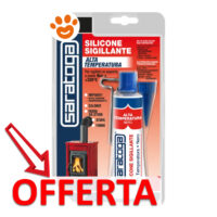 Silicone sigillante alta temperatura Saratoga in offerta
