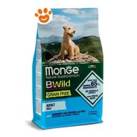 Monge Bwild Dog Grain Free Adult Mini con Acciughe, Patate e Piselli
