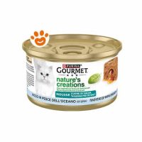 Purina Gourmet Nature's Creations Mousse Pesce Oceanico e Spinaci