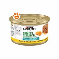 Purina Gourmet Nature's Creations Mousse Pollo e Carote