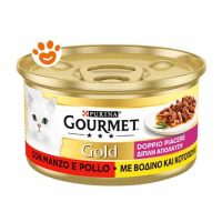 Purina Cat Gourmet Gold Doppio Piacere Manzo e Pollo