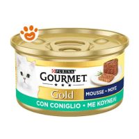 Purina Cat Gourmet Gold Mousse con Coniglio