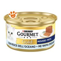 Purina Cat Gourmet Gold Mousse con Pesce dell'Oceano