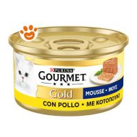 Purina Cat Gourmet Gold Mousse con Pollo