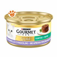 Purina Cat Gourmet Gold Tortini con Agnello e Fagiolini