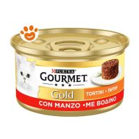 Purina Cat Gourmet Gold Tortini con Manzo