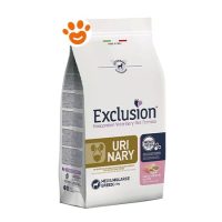 Exclusion Dog Urinary Adult Medium Large Breed Maiale Sorgo e Riso
