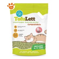 Leopet Tofulett Lettiera Te Verde