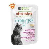 Almo Nature Cat HFC Hydration Help Brodo di Salmone con Filetti di Salmone