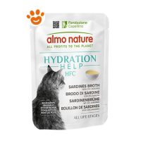 Almo Nature Cat HFC Hydration Help Brodo di Sardine con Filetti di Sardine