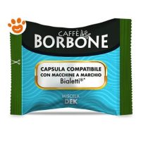 Borbone Caffè Capsule Bialetti
  - Dek decaffeinato