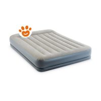 Intex Airbed Materasso Matrimoniale Dura-Beam Fiber-Tech Pillow Est Mid Rise (152x203x30cm) Art. 64118