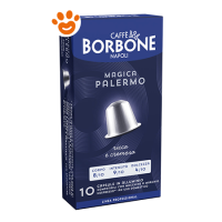 Borbone Caffè Capsule Nespresso in Alluminio - Magica Palermo