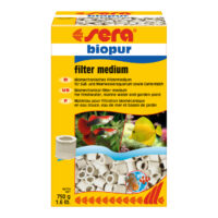 Confezione Sera Biopur materiale filtrante per acquario