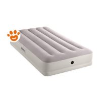 Intex Airbed Materasso Singolo Dura-Beam Prestige Mid Rise Singolo (99x191x30cm) con Pompa USB Art. 64177