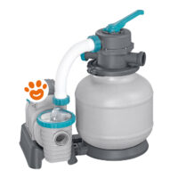 Bestway Pompa Filtro a Sabbia da 8.327 L/h con Valvola di Controllo a 6 Posizioni Art. 58499
