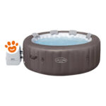 Bestway SPA Lay Z Hydrojet Dominica Rotonda 6 Posti (Ø196x71cm) Piscina Idromassaggio Art. 6001S - SPA Hydrojet Dominica (Ø196x71cm)
