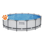 Bestway Piscina Rotonda Steel Pro Max (Ø457x107cm) con Pompa a Filtro Art. 56488 - Steel Pro Max (Ø427x84cm)