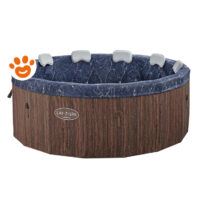 Bestway SPA Lay Z Airjet Toronto Rotonda 7 Posti (Ø190x70cm) Piscina Idromassaggio Art. 6001W