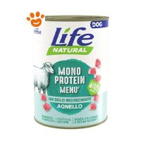 Life Dog Natural Monoprotein Menù Agnello
